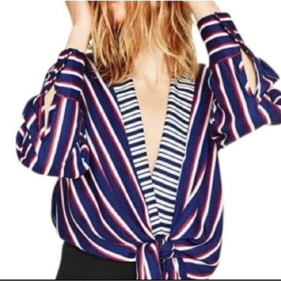 NWT Zara Nautical Bodysuit - Blogger Favorite - Picture 1 of 12